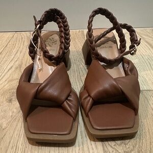 Sam and Libby Ankle Strap Block Heels